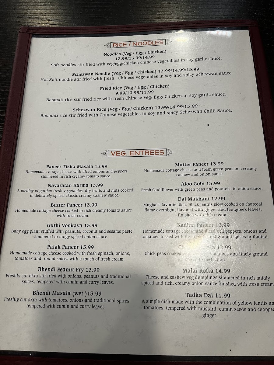 Siri Indian Restaurant Menu - Image 4